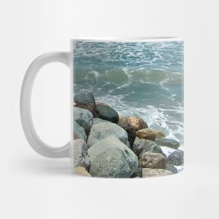 Beach front stones Mug